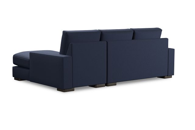 Edgewater Peyton Dark Blue Right Chaise Sectional
