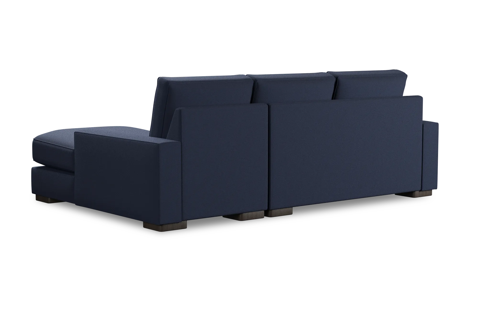 Edgewater Peyton Dark Blue Right Chaise Sectional