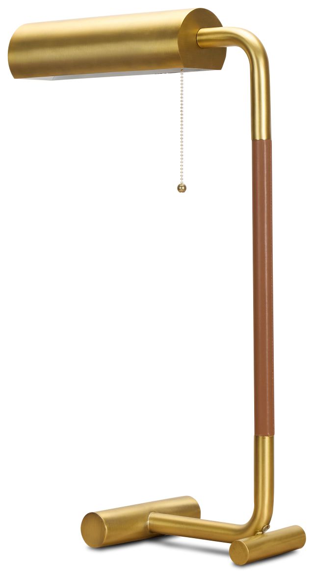 Delly Gold Metal Table Lamp