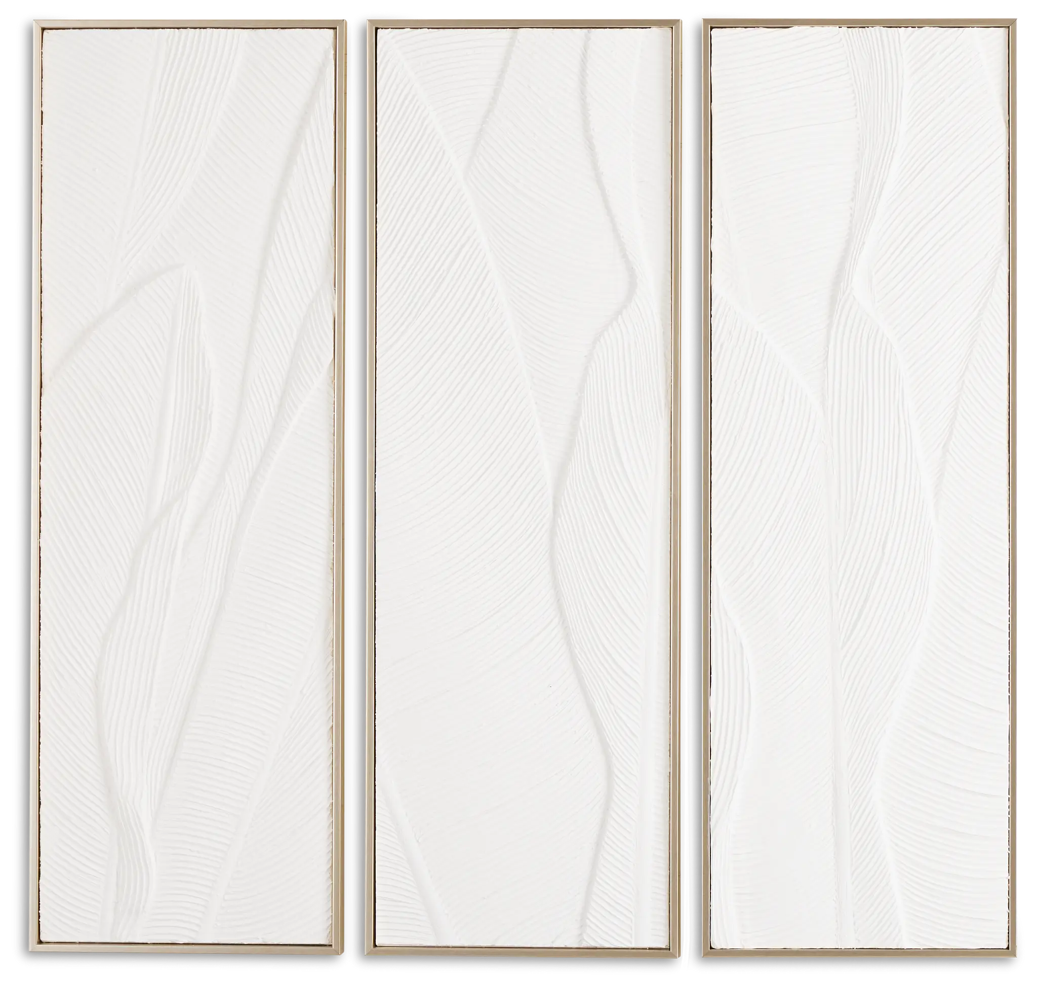 Bradenton White Set Of 3 Framed Wall Art Bradenton White Set Of 3 Framed Wall Art