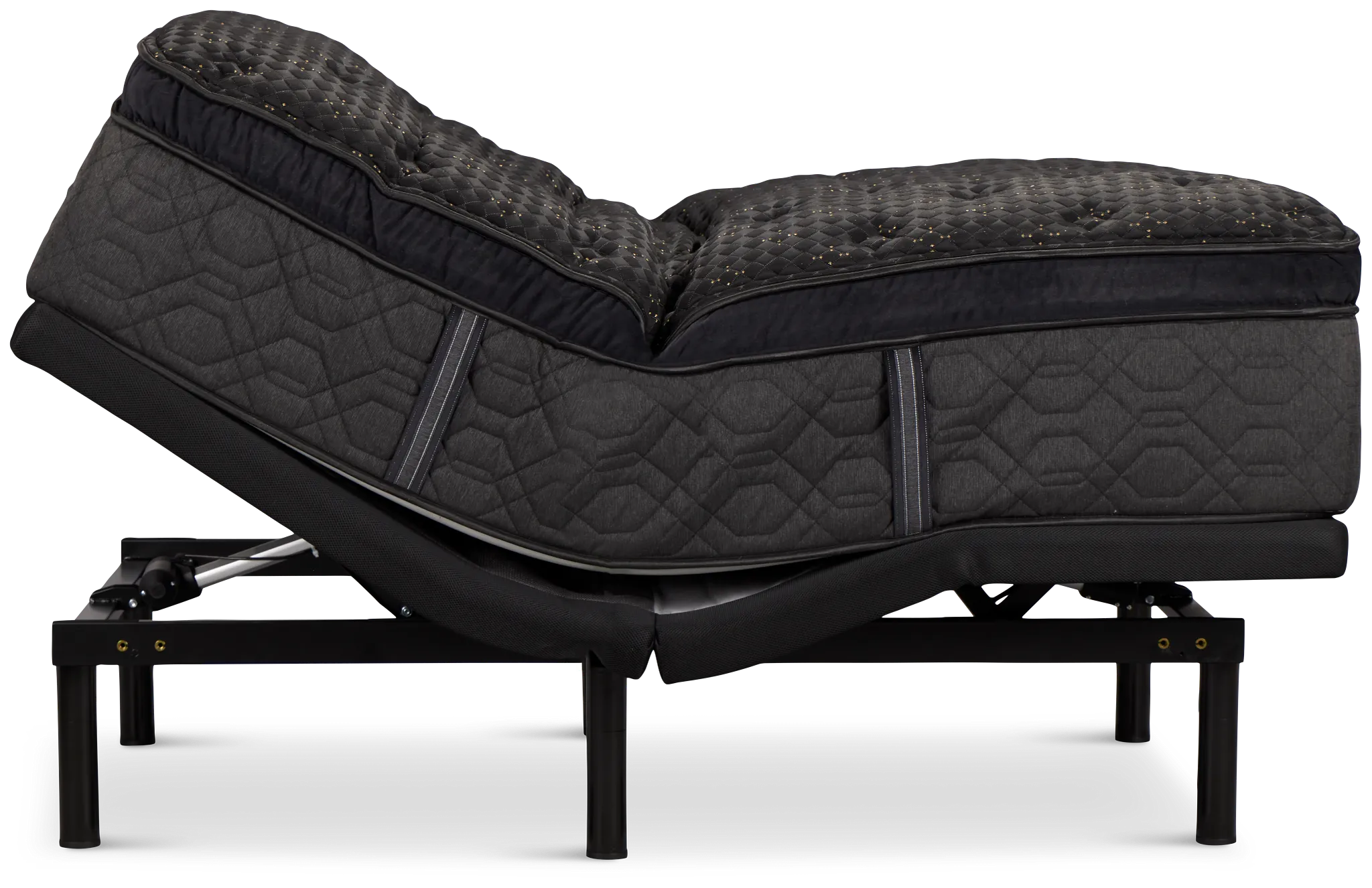 Beautyrest Black Series Four Summit Plush Deluxe Adjustable Mattress Set