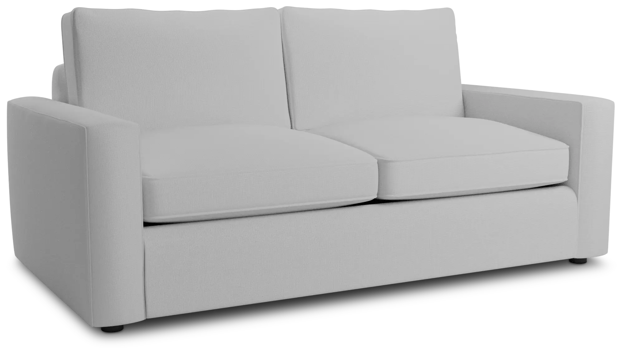 Siesta Suave White Fabric Memory Foam Sleeper Siesta Suave White Fabric Memory Foam Sleeper