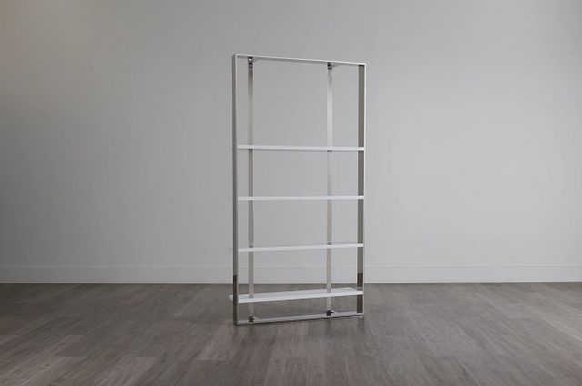 Neo White Large Bookcase