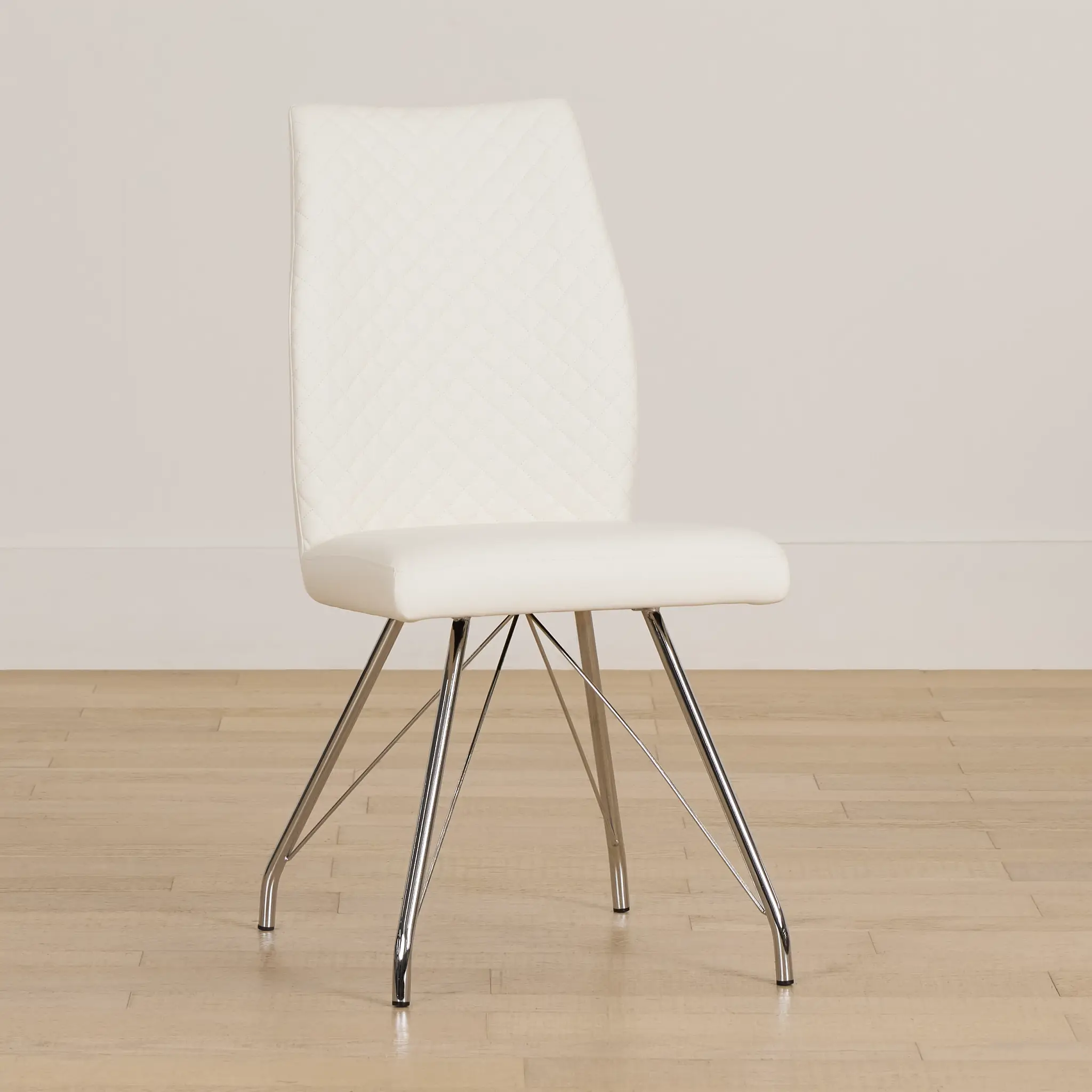 Lima White Upholstered Side Chair Lima White Upholstered Side Chair