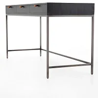 Four Hands Eddie Black Writing Desk