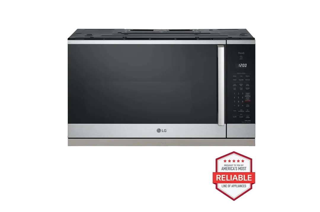 Lg 2125 Series Stainless Steel Over-the-range Microwave