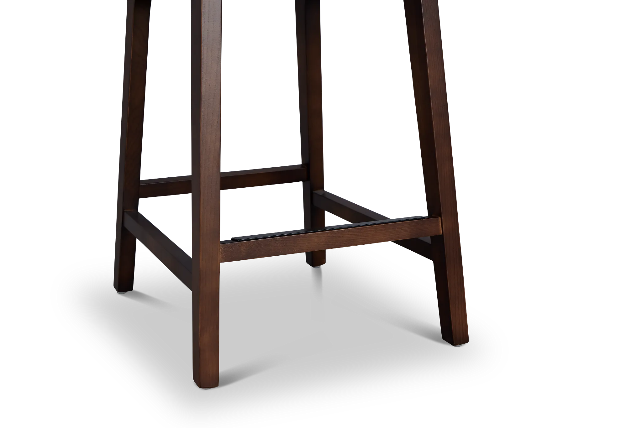 Hamilton Dark Gray Fabric 24" Upholstered Barstool