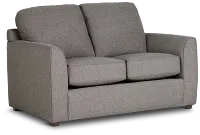 Asheville Brown Fabric Loveseat