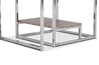 Elliot Gray Set Of 2 Nesting End Table