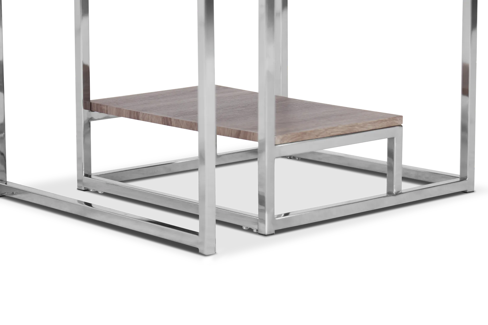 Elliot Gray Set Of 2 Nesting End Table