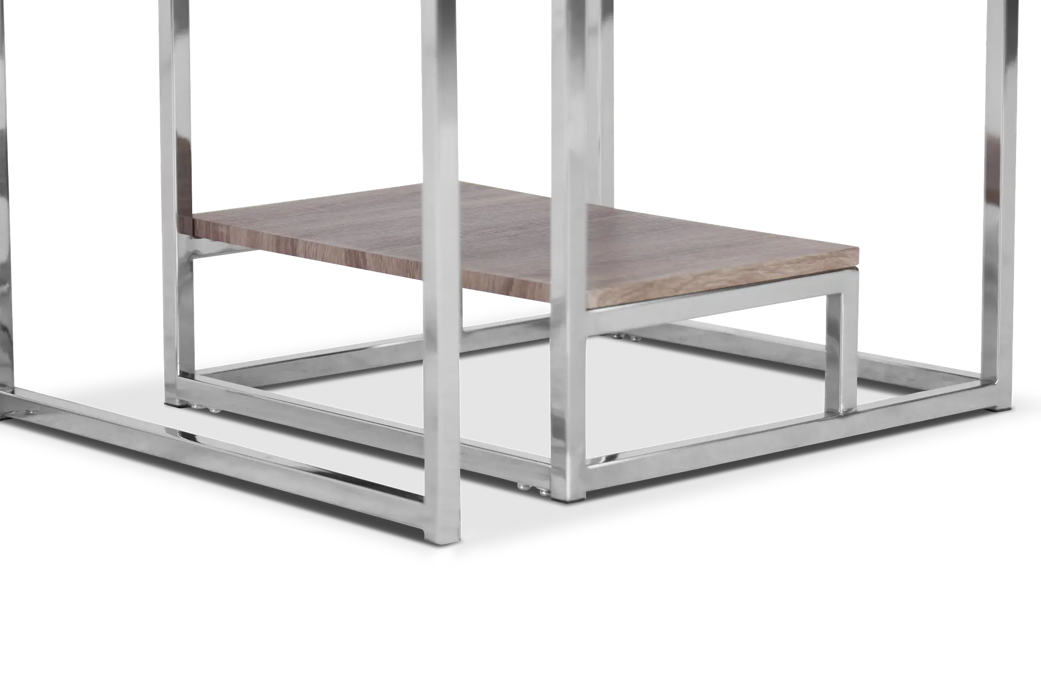 Elliot Gray Set Of 2 Nesting End Table Elliot Gray Set Of 2 Nesting End Table