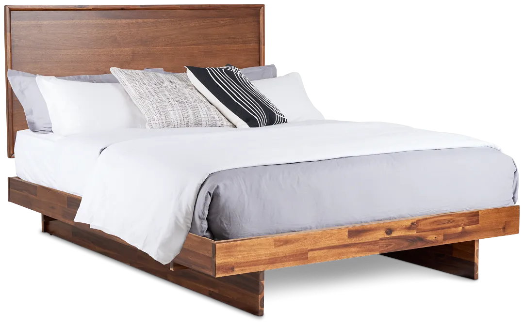 Bowery Dark Tone Platform Bed