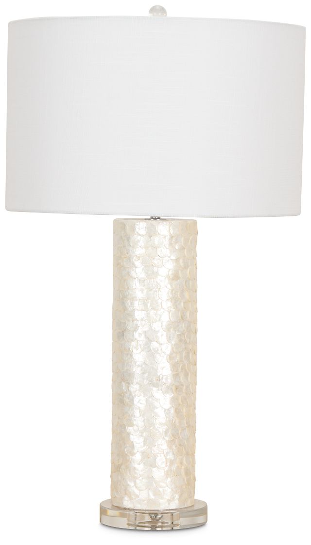 Chiara Light Beige Table Lamp