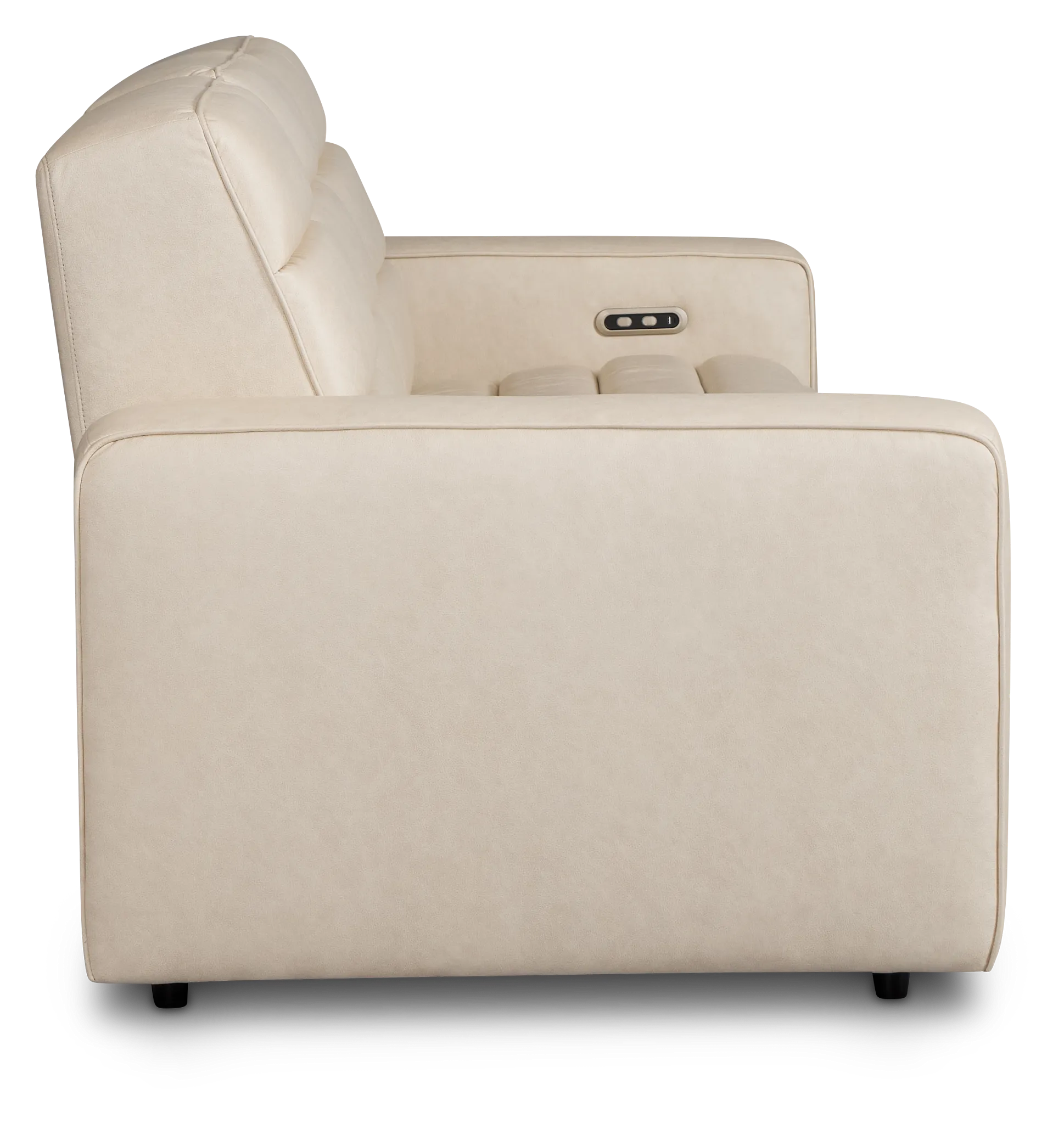 Sawyer Ivory Micro 3-piece Modular Power Sofa