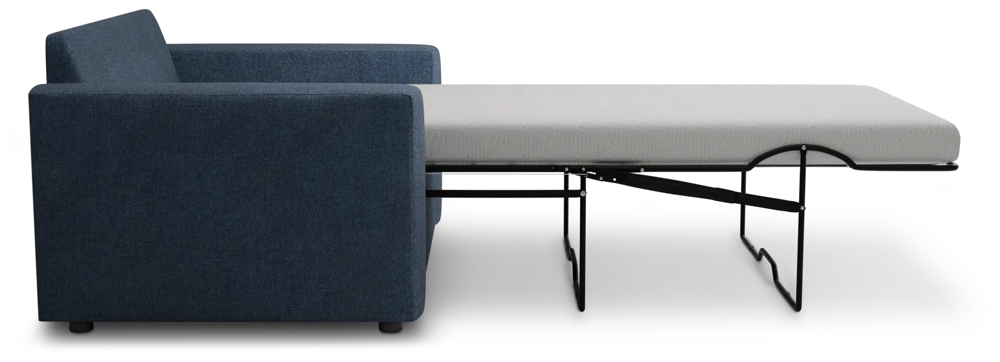 Siesta Maguire Blue Fabric Cooling Memory Foam Sleeper Siesta Maguire Blue Fabric Cooling Memory Foam Sleeper