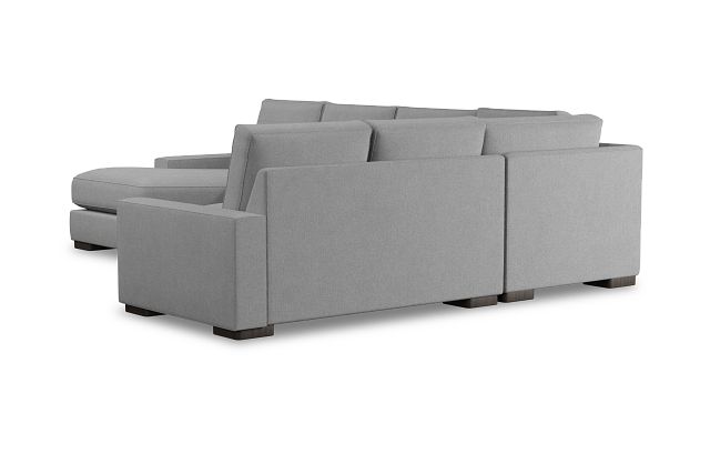 Edgewater Suave Gray Medium Left Chaise Sectional