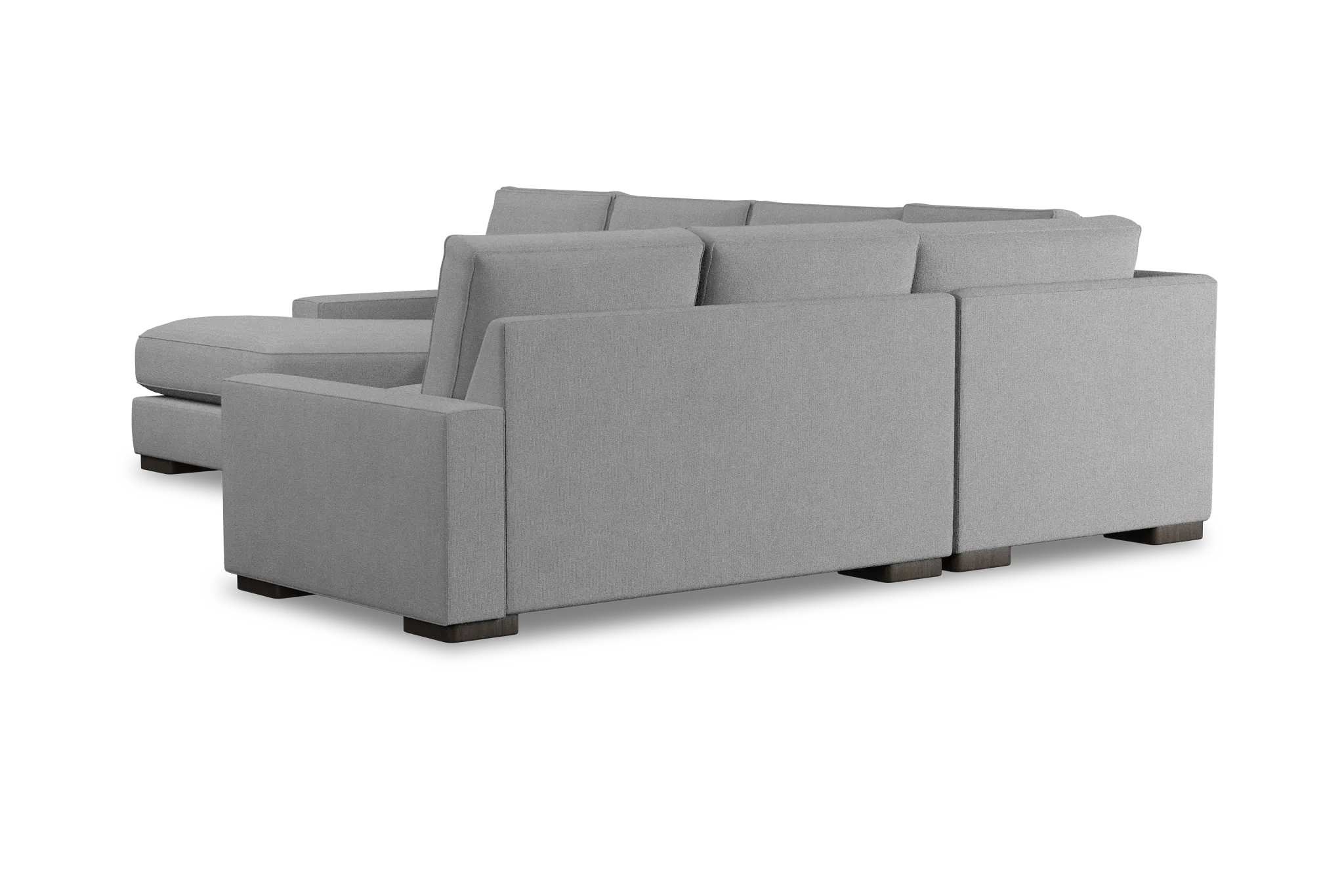 Edgewater Suave Gray Medium Left Chaise Sectional