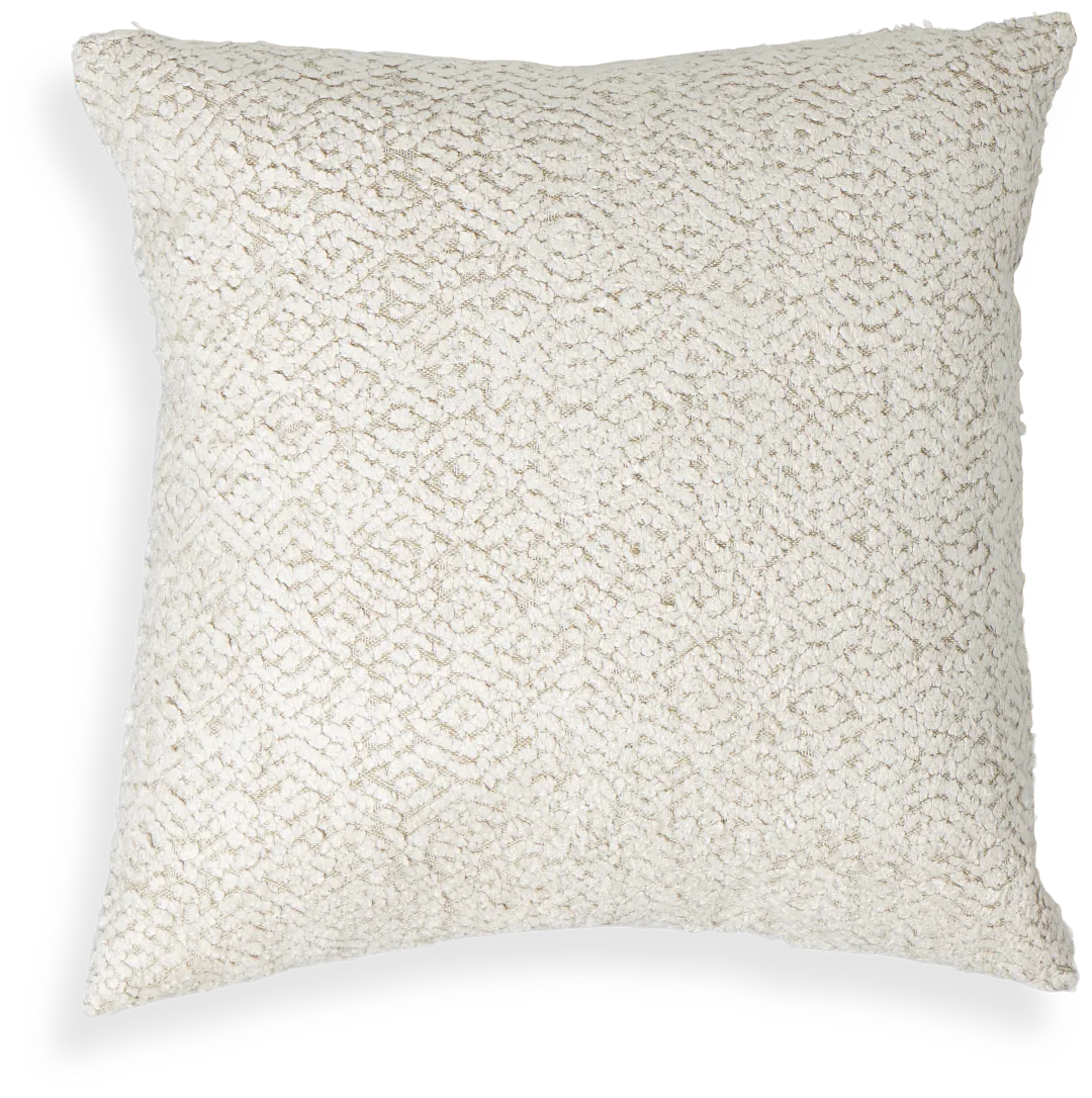 Mariso Ivory Square Accent Pillow