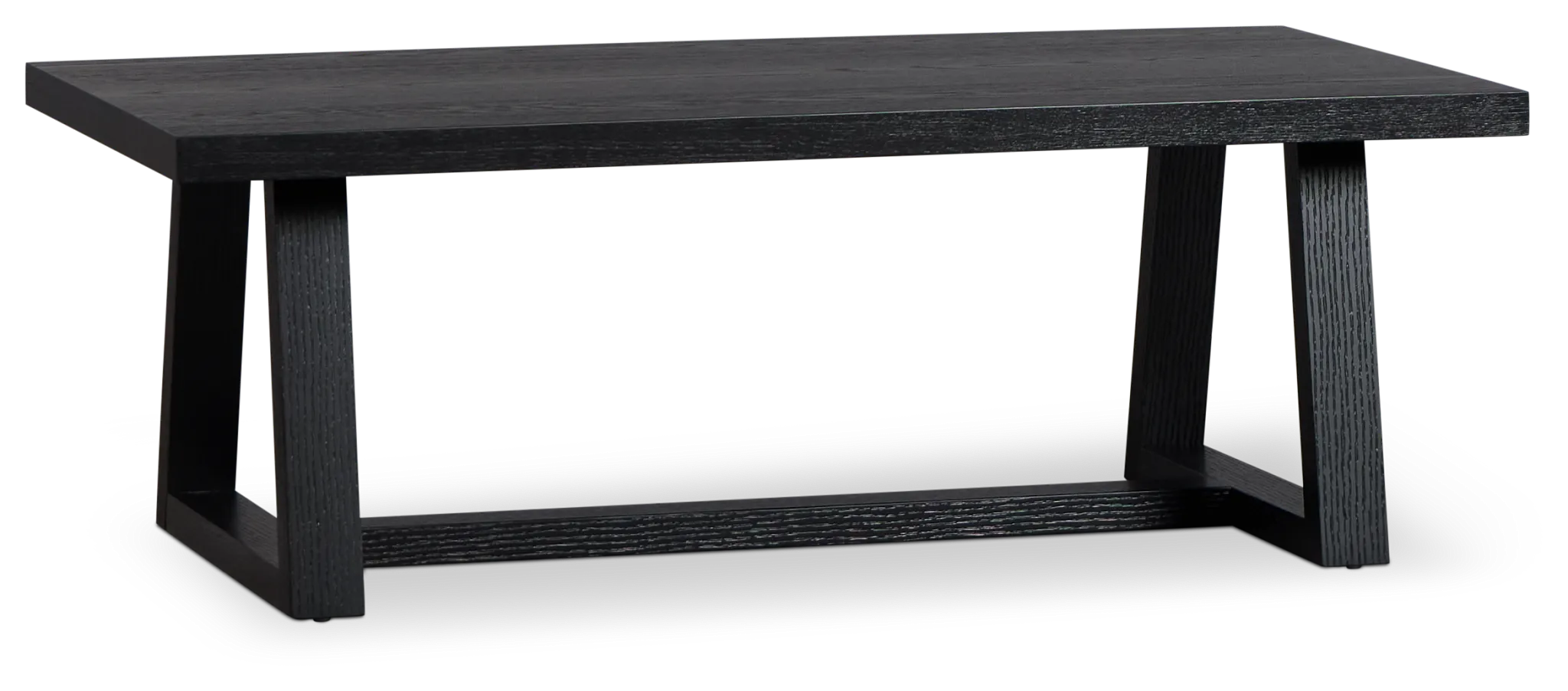 Williamsburg Black Rectangular Coffee Table
