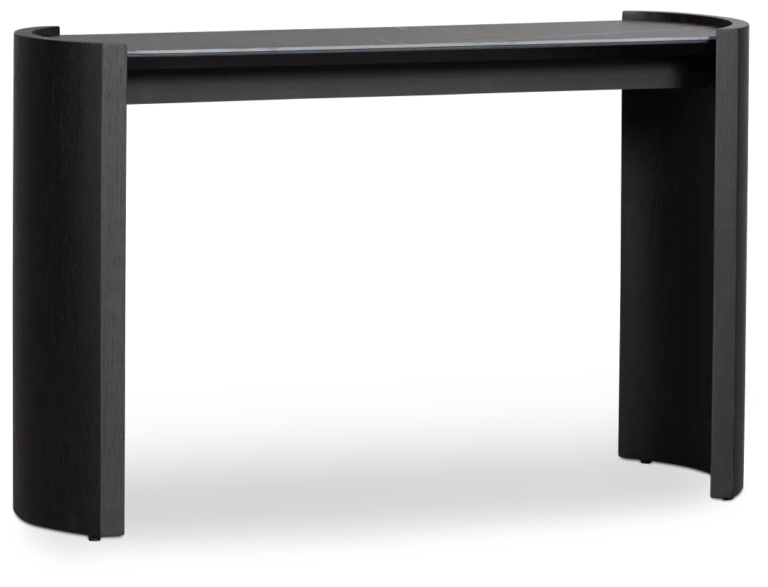 Nomad Black Ceramic Sofa Table