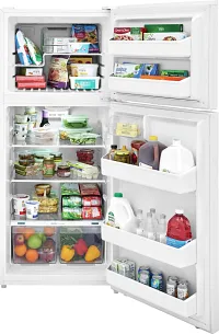 Frigidaire 1822 Series White Top Freezer Refrigerator