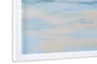 Calmo White Framed Wall Art