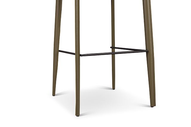 Wayne Dark Green 30" Upholstered Barstool