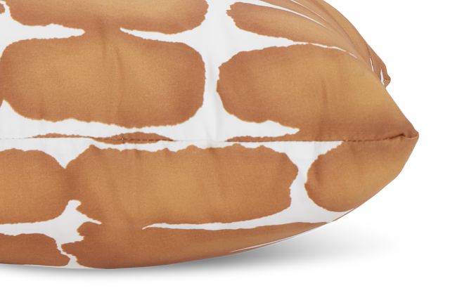 Shiba Dot Light Brown 20" Indoor/outdoor Accent Pillow