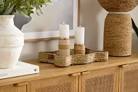 Kimia Dark Brown Small Tray