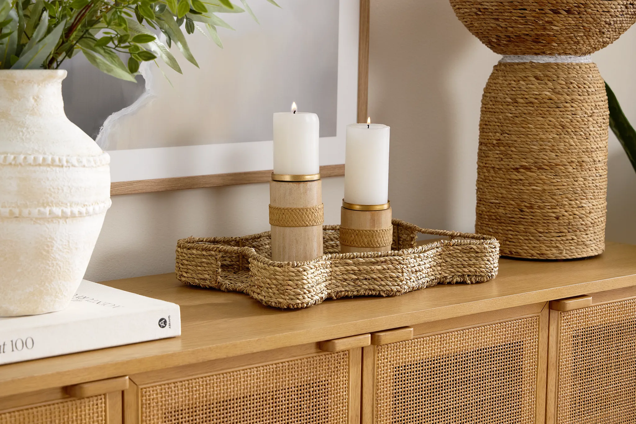 Kimia Dark Brown Small Tray