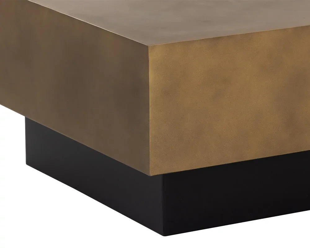 Levin Brown Rectangular Coffee Table