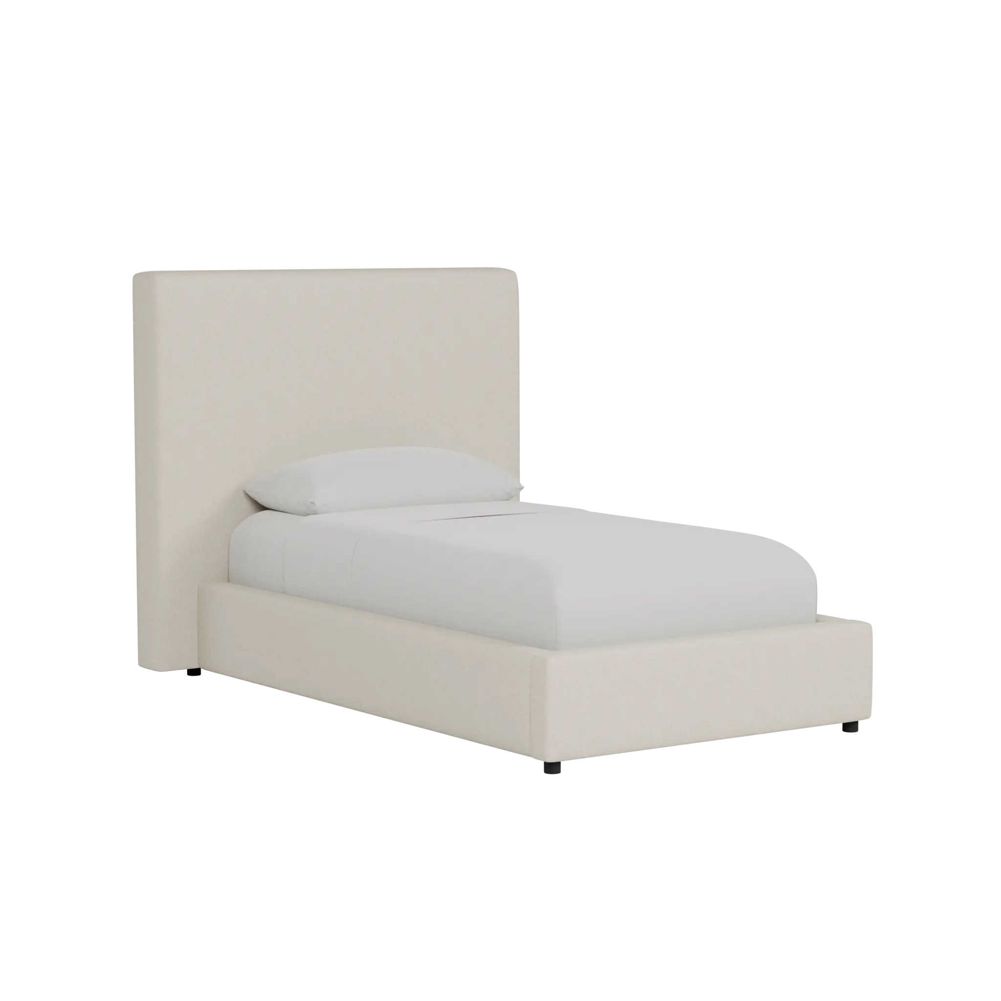 Grayton Gellar Green 54" Upholstered Platform Bed Grayton Gellar Green 54" Upholstered Platform Bed