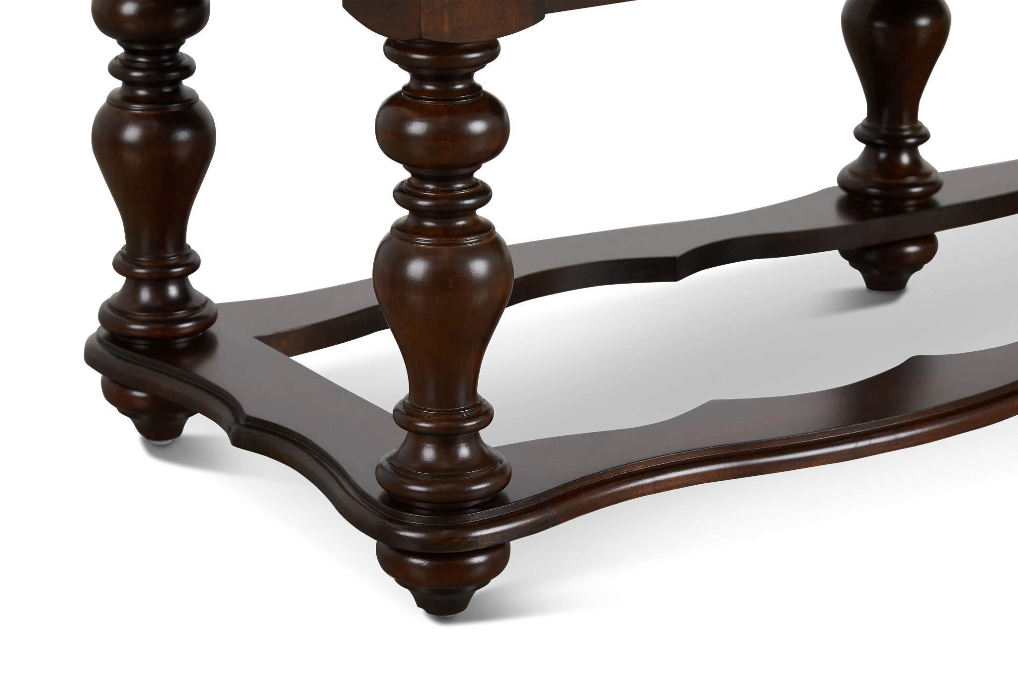 Savannah Dark Tone 83" Upholstered Dining Bench