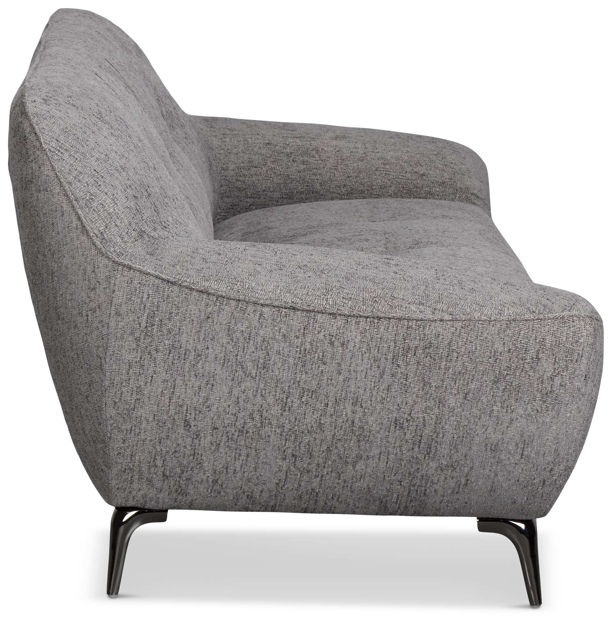 Zoey Dark Gray Fabric Sofa Zoey Dark Gray Fabric Sofa