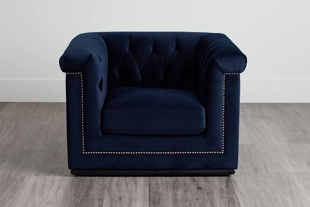 Blair Dark Blue Micro Chair (0)