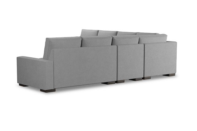 Edgewater Suave Gray Large Two-arm Sectional