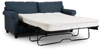 Cameron Blue Fabric Innerspring Sleeper