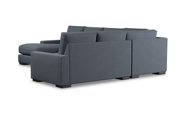 Edgewater Victory Dark Blue Medium Left Chaise Sectional