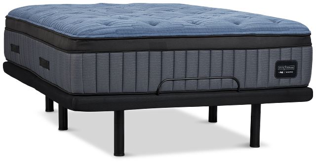 Kevin Charles By Sealy Reserve Lux Plush Plus Adjustable Mattress Set