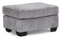 Altari Light Gray Micro Ottoman