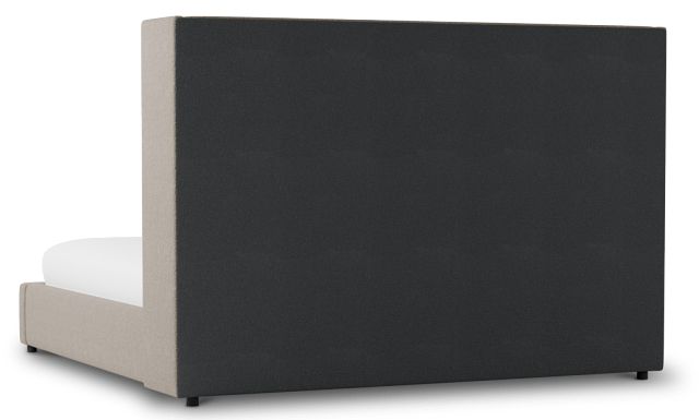 Captiva Elite Brown 60" Upholstered Shelter Bed