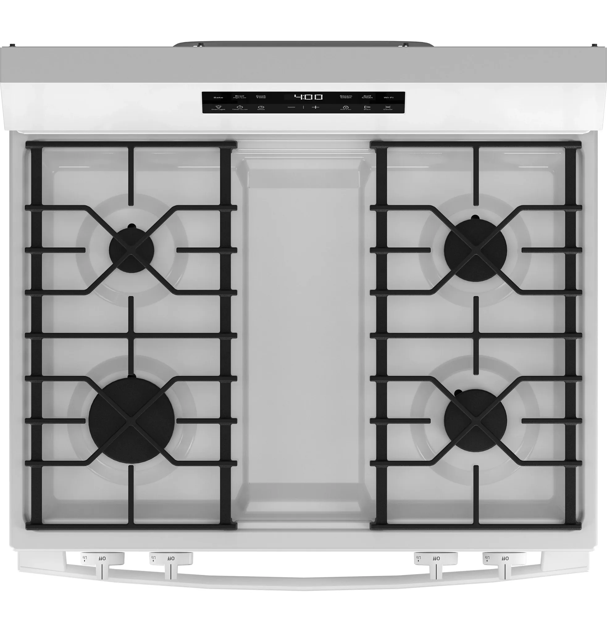 Ge 400 Series White 30" Gas Range