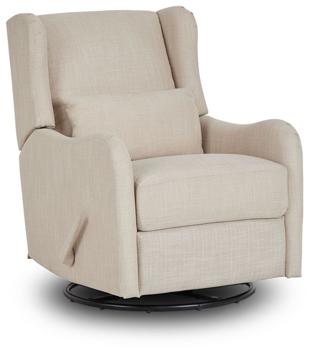 fabric swivel glider recliner