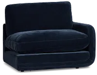Jules Dark Blue Velvet Right Chair