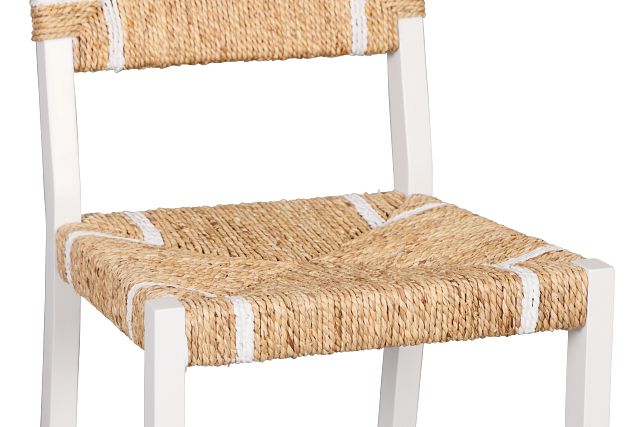 Nantucket Light Tone 24" Woven Barstool