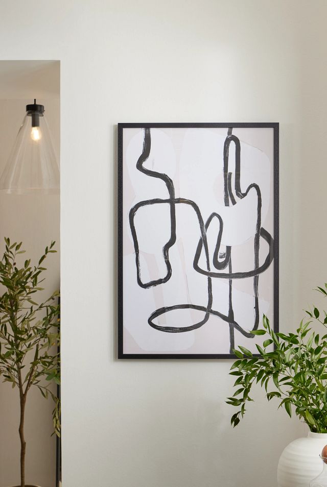 Laredo Black Framed Wall Art