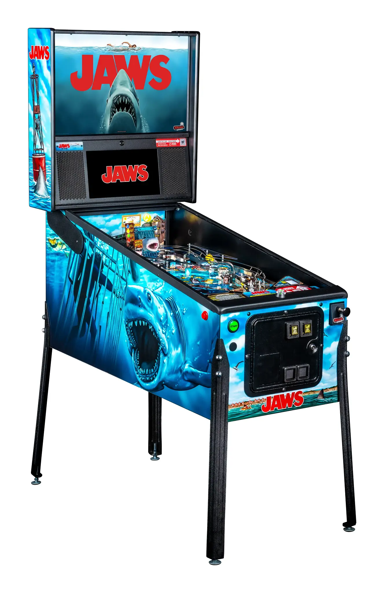 Jaws Pro Pinball Machine Jaws Pro Pinball Machine