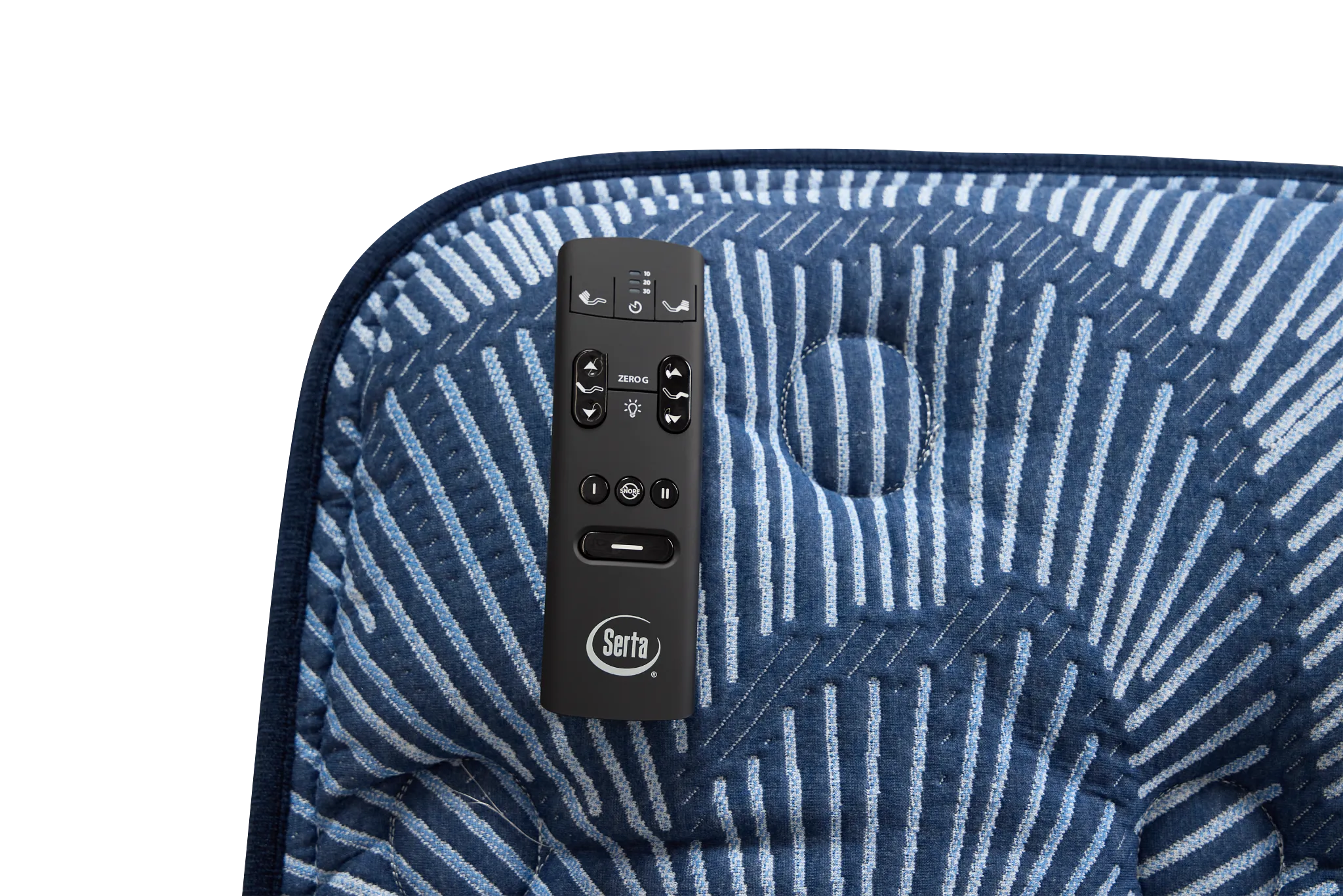 Serta Perfect Sleeper Cobalt Calm Plush Motion Perfect 4 Adjustable Base Set