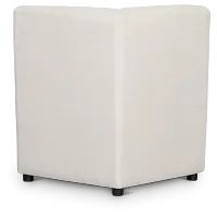 Tifton Light Beige Corner Bench