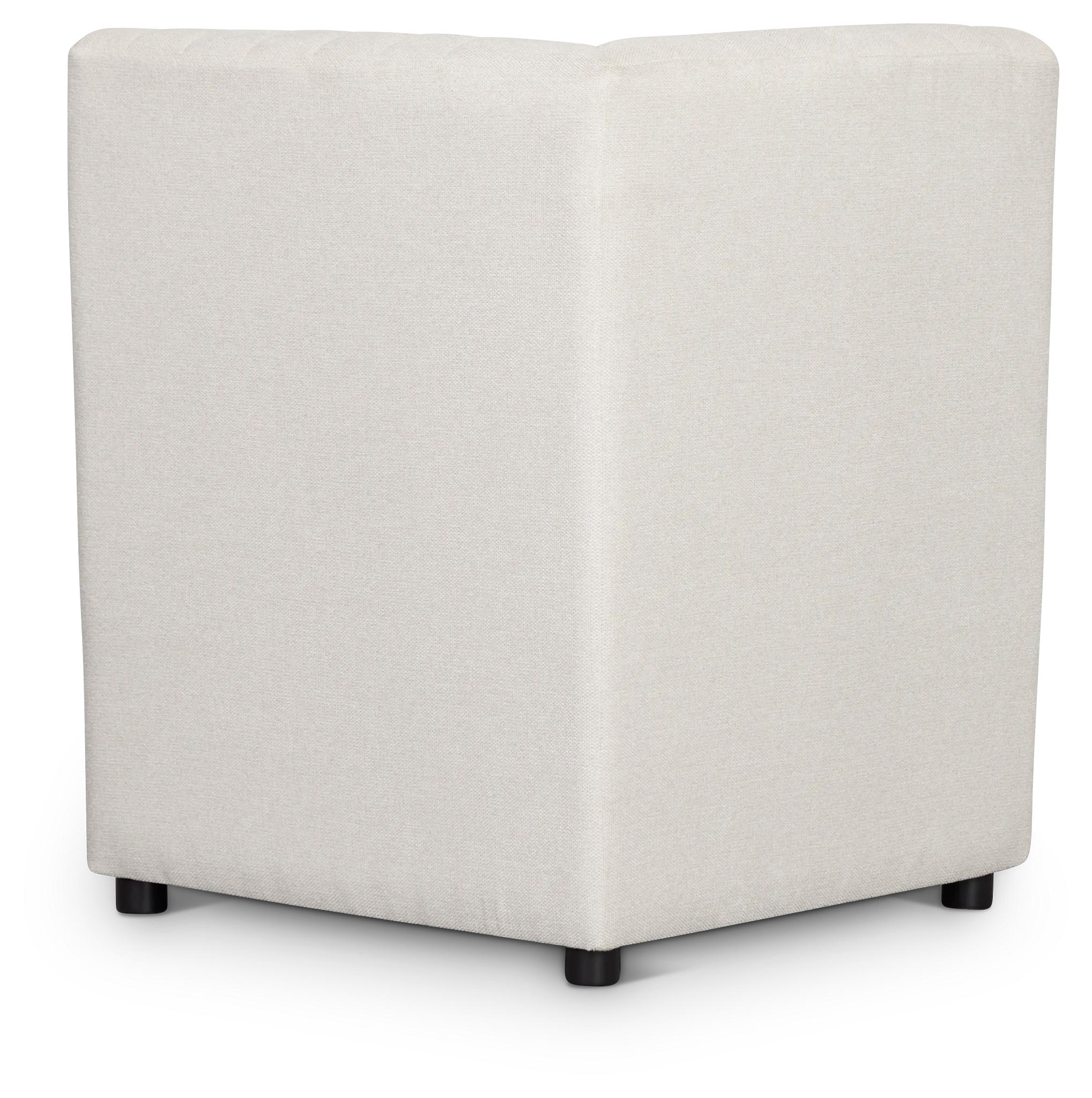 Tifton Light Beige Corner Bench